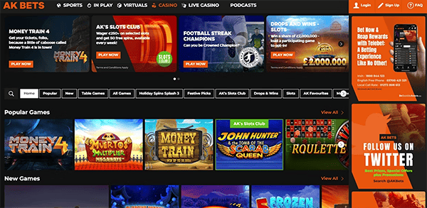 AK Casino™ — App herunterladen & registrieren